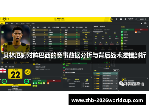 贝林厄姆对阵巴西的赛事数据分析与背后战术逻辑剖析